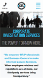 Mobile Screenshot of corporateinvestigations.com